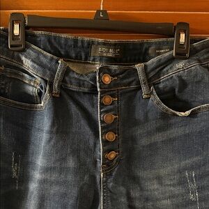 Judy Blue Button-Fly Denim Jeans